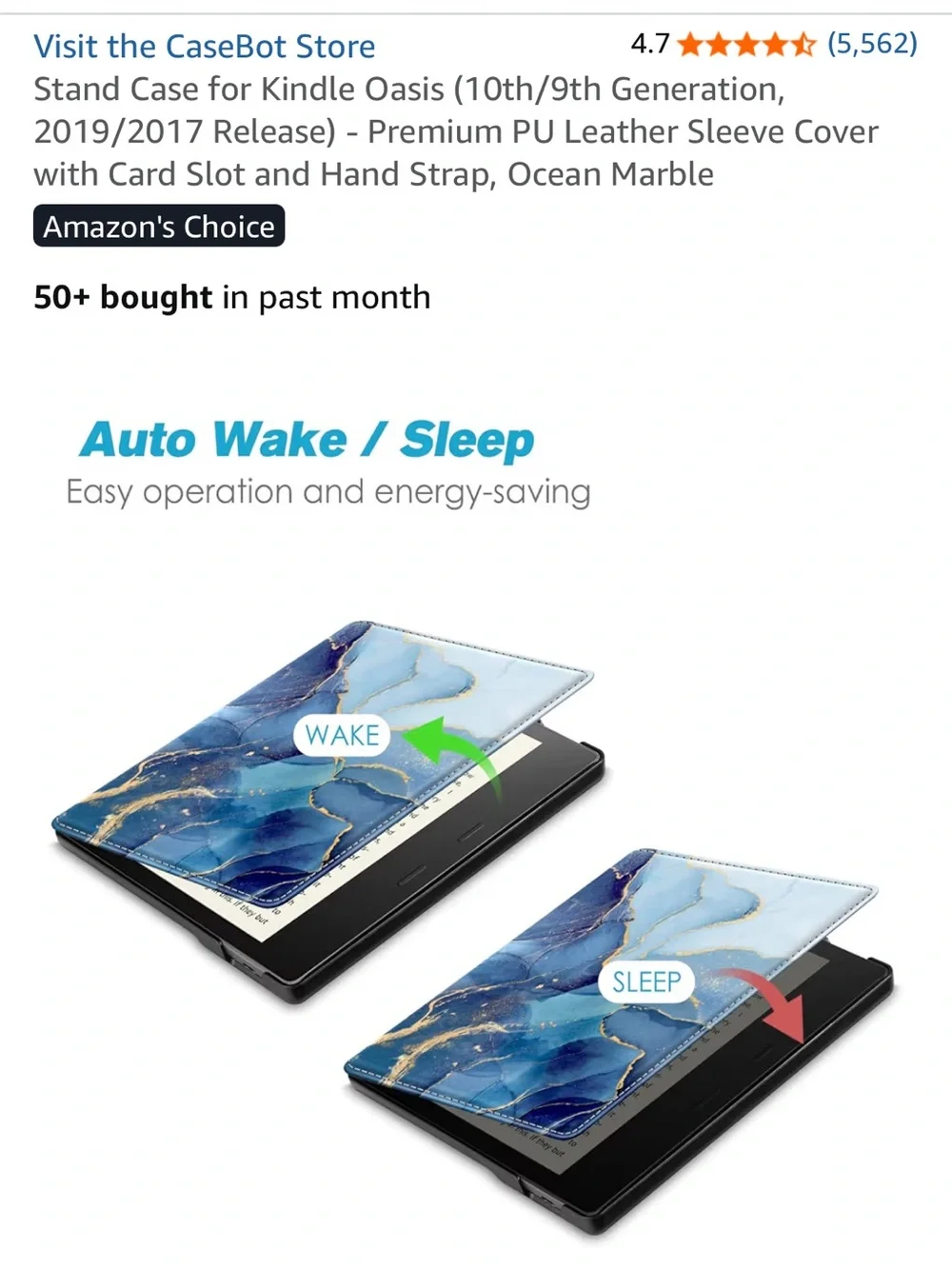 Blue Marble Kindle Cover